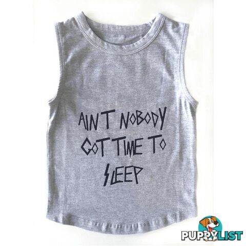 No Sleep Tank | Grey