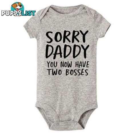 Sorry Daddy Romper