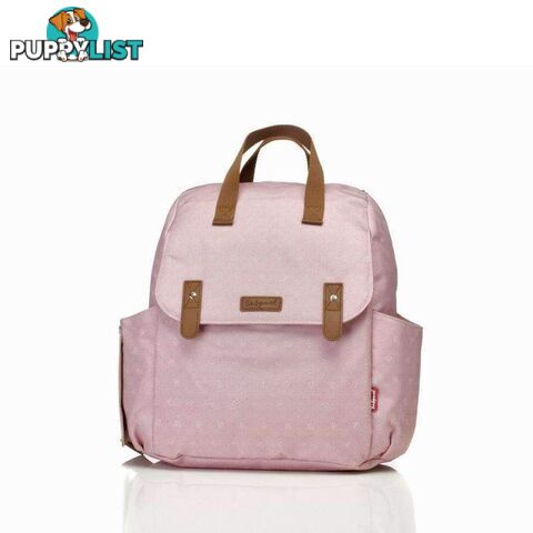 Robyn Convertible Backpack Dusty Pink Origami Heart