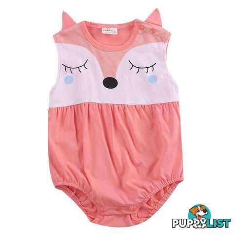 Sleepy Fox Romper