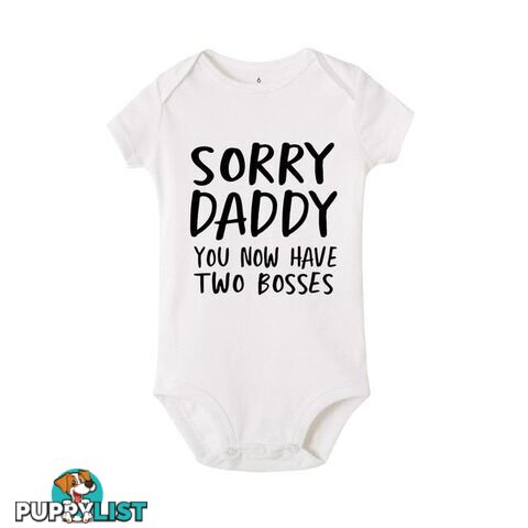 Sorry Daddy Romper