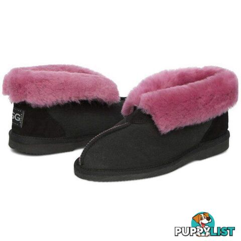 Women's Ugg Slippers - Black Cherry