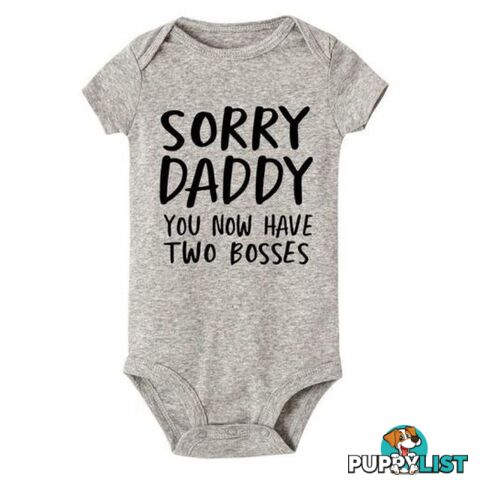 Sorry Daddy Romper