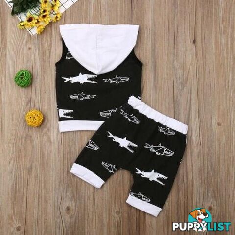 Shark Hoodie Set