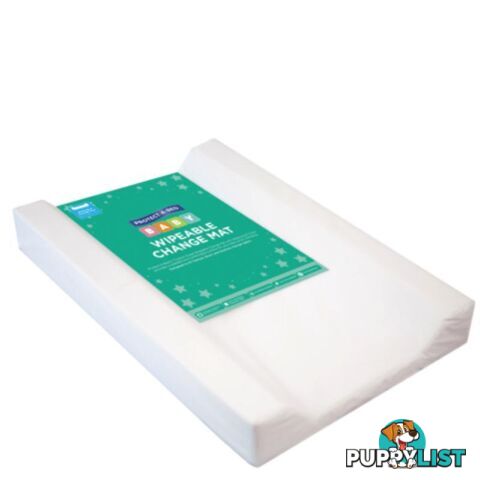 PVC Wipeable Change Mat with Cover - White