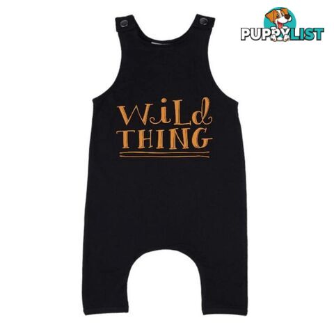 Wild Thing Slouch Romper