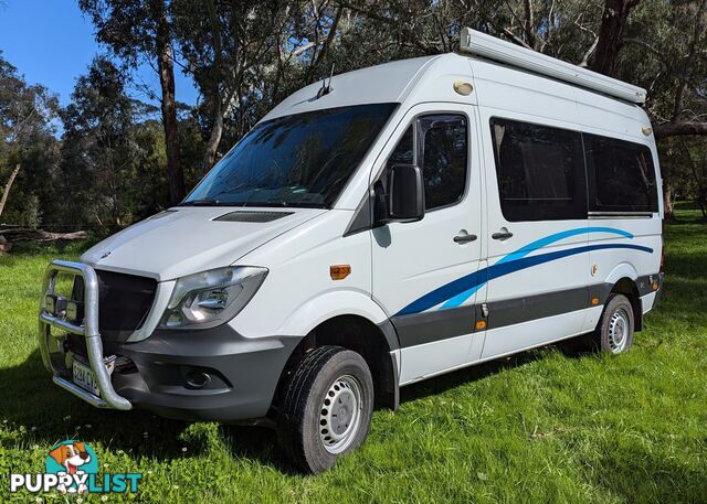 2014 4WD Mercedes Sprinter 319CDI (MWB, high roof)