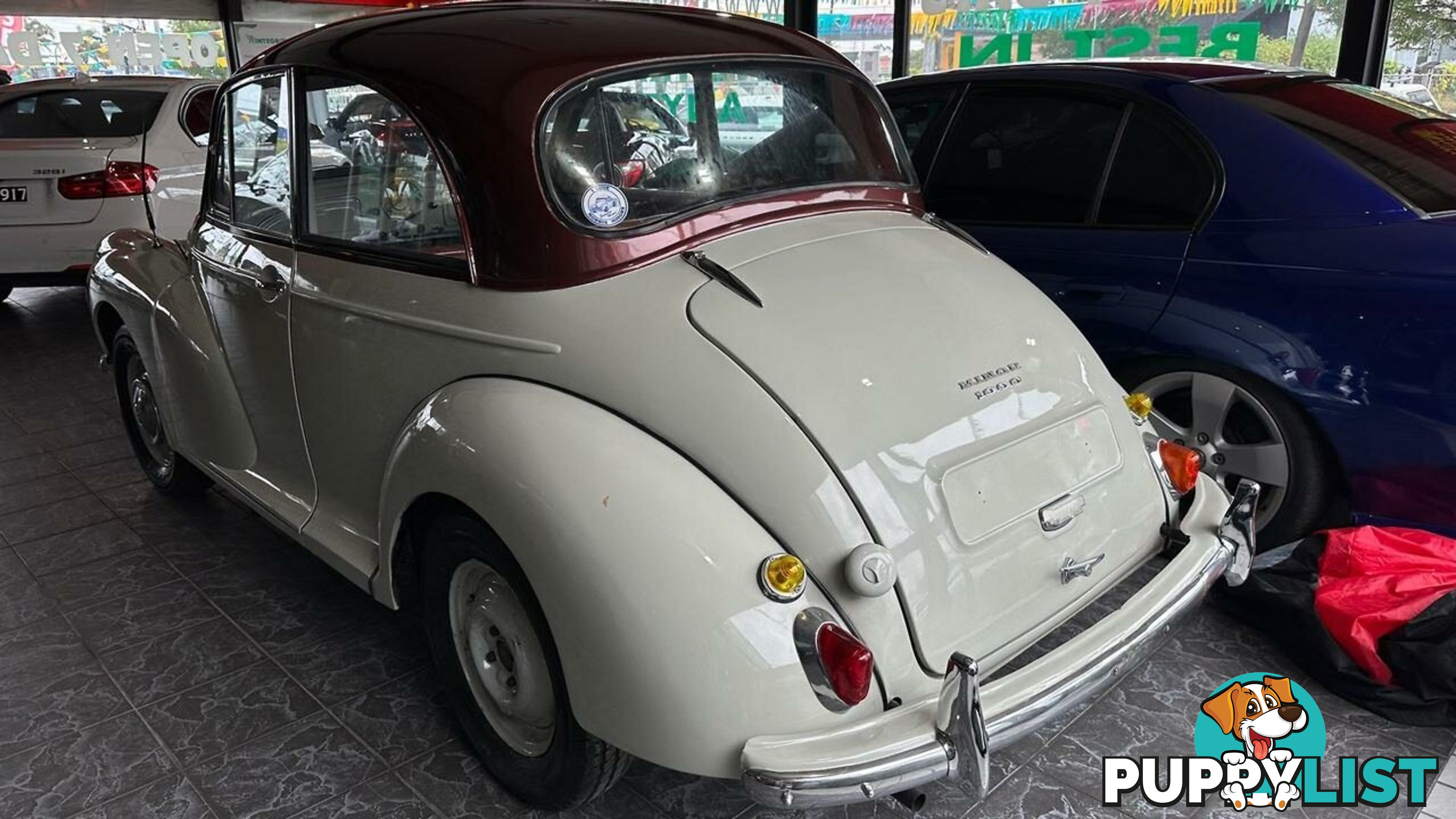 1959 Morris Minor BodyStyle Badge Sedan