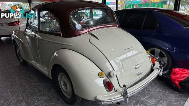 1959 Morris Minor BodyStyle Badge Sedan