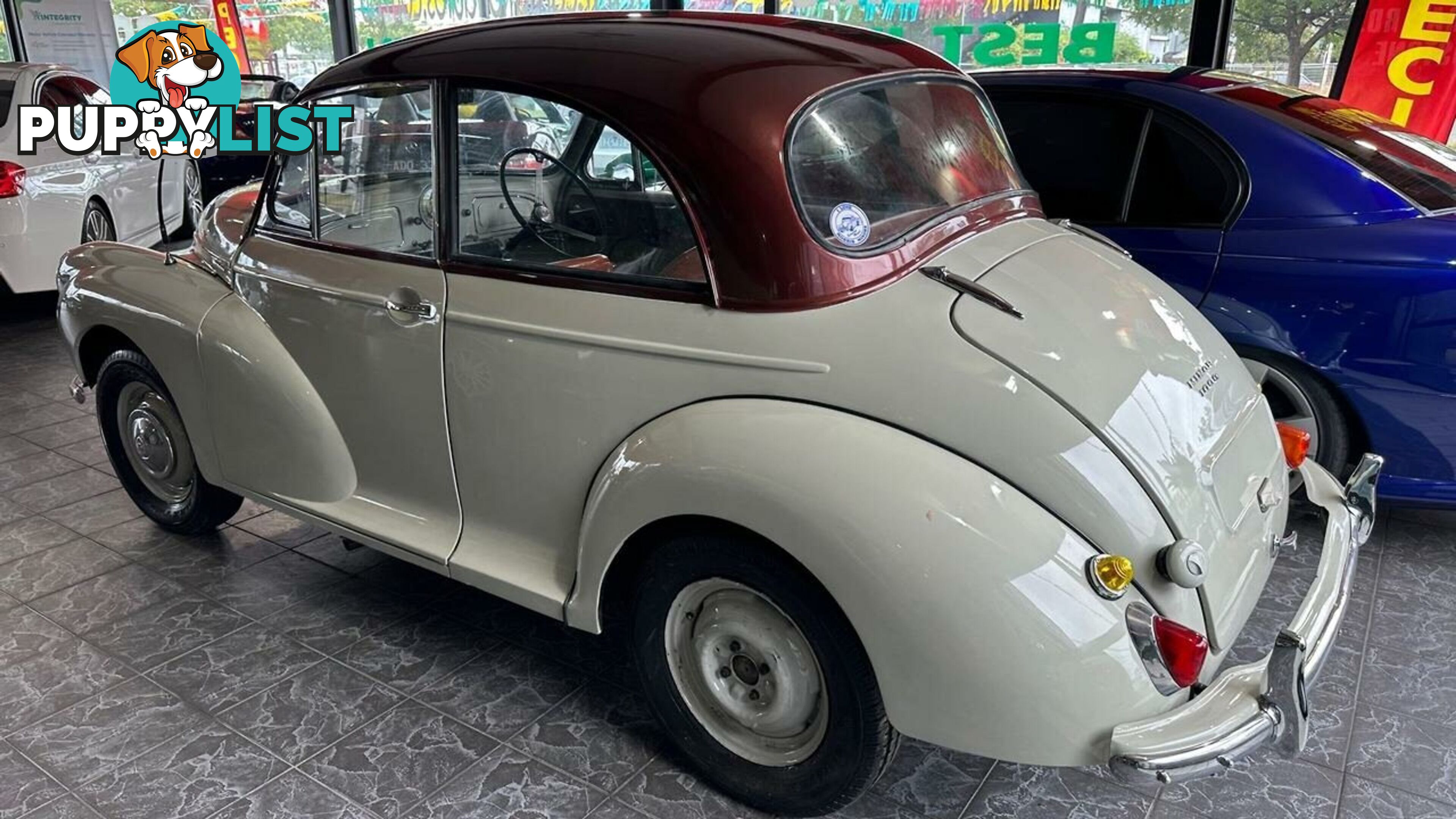 1959 Morris Minor BodyStyle Badge Sedan