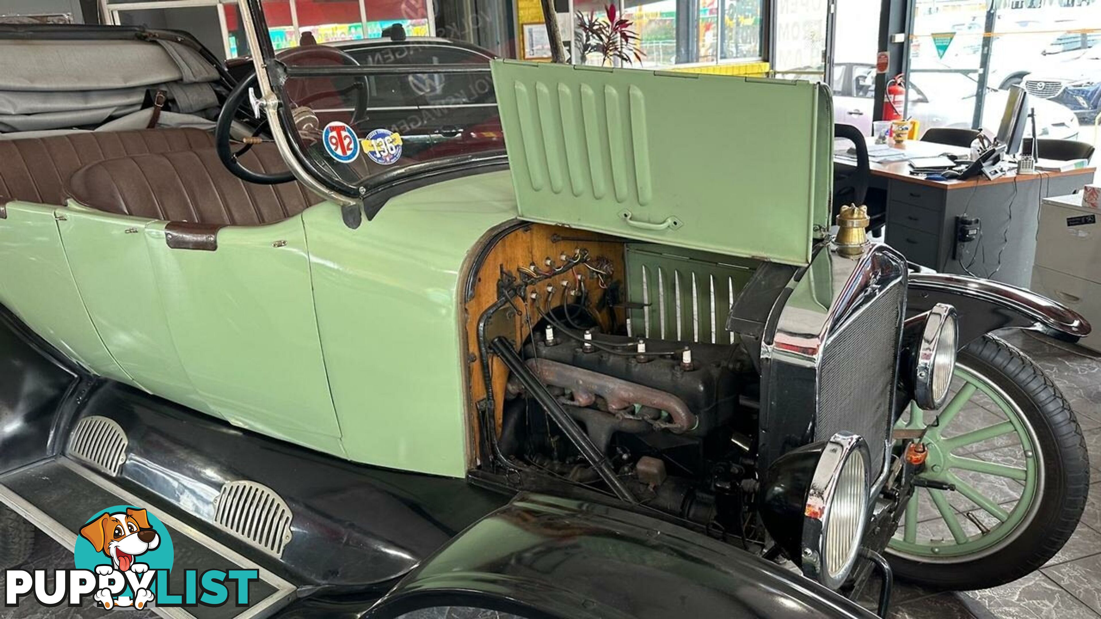 1923 Ford Model T BodyStyle Badge Convertible