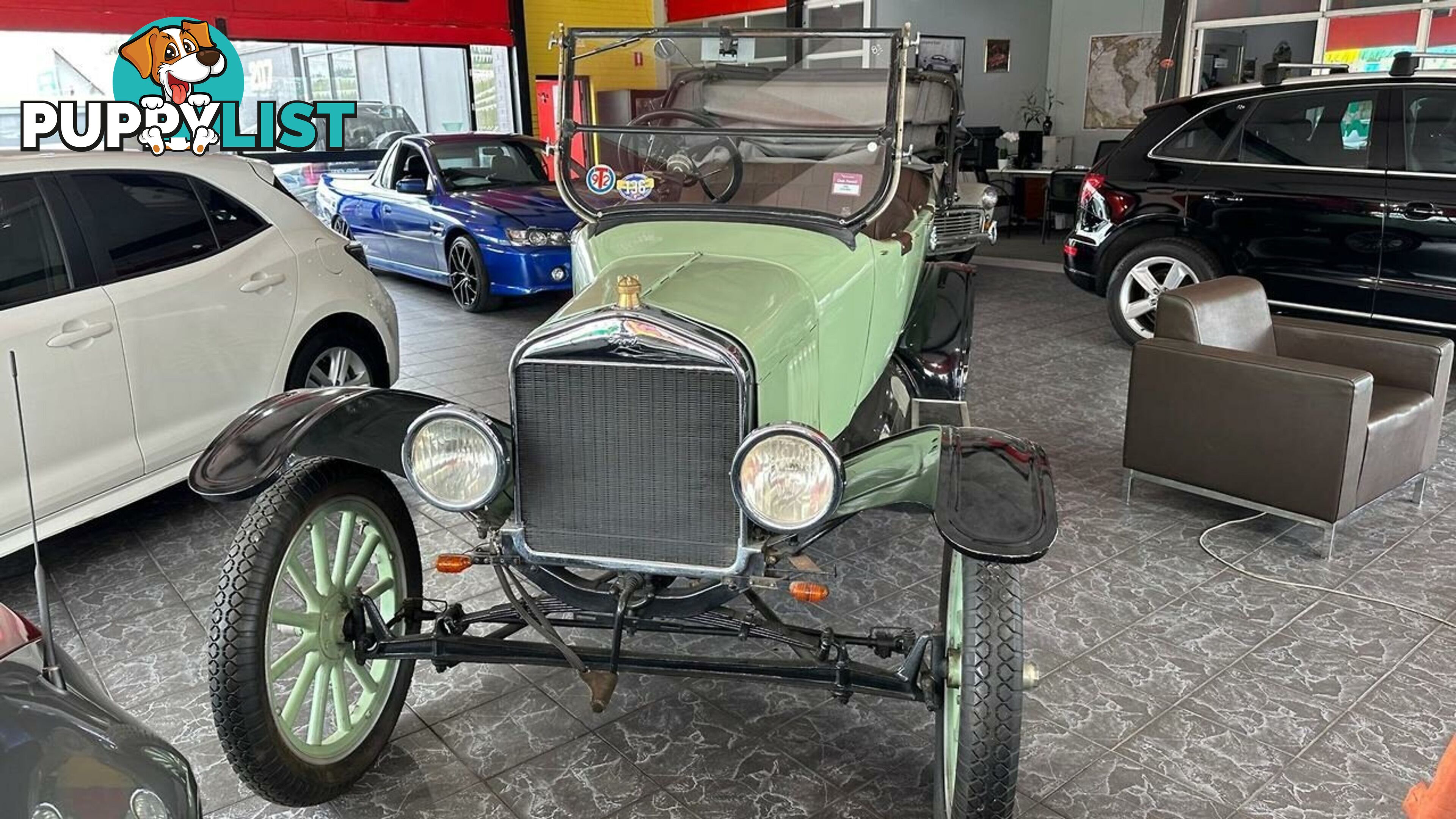 1923 Ford Model T BodyStyle Badge Convertible