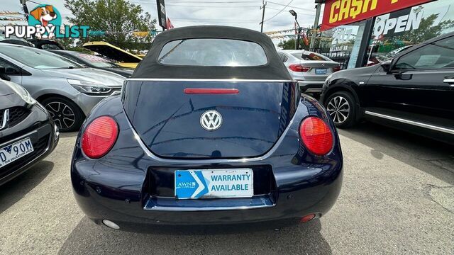 2003 Volkswagen Beetle BodyStyle 1Y MY2003 Convertible