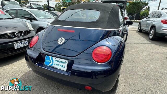 2003 Volkswagen Beetle BodyStyle 1Y MY2003 Convertible