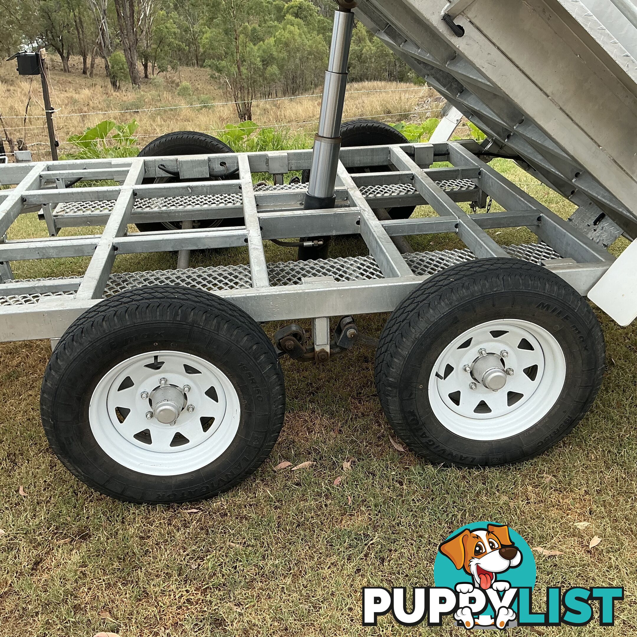 10x6 galvanised tipper trailer