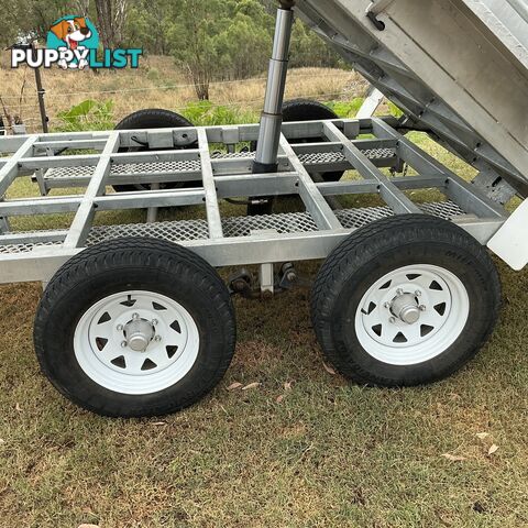 10x6 galvanised tipper trailer