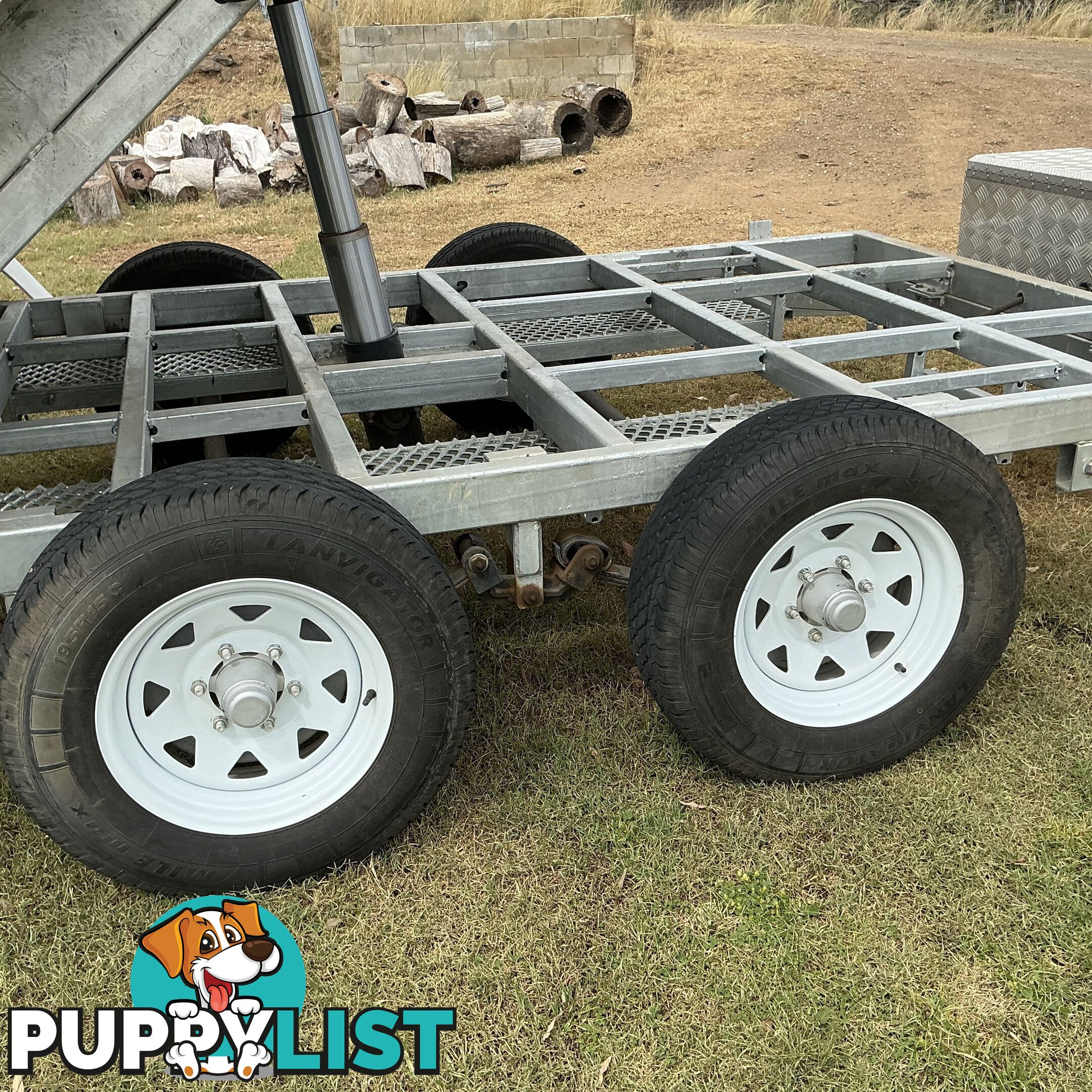 10x6 galvanised tipper trailer