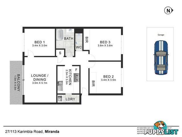 27/113-125 Karimbla Road MIRANDA NSW 2228
