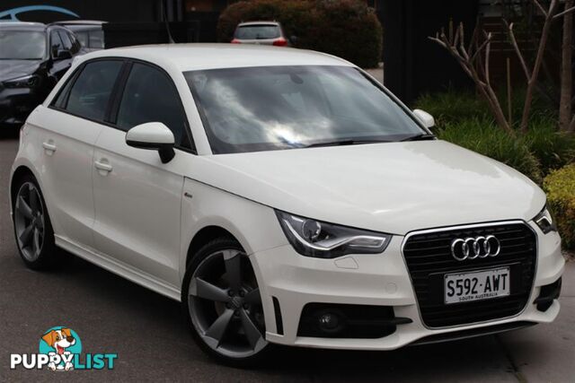 2012 AUDI A1 SPORT SPORTBACK S TR 8X MY13 HATCHBACK