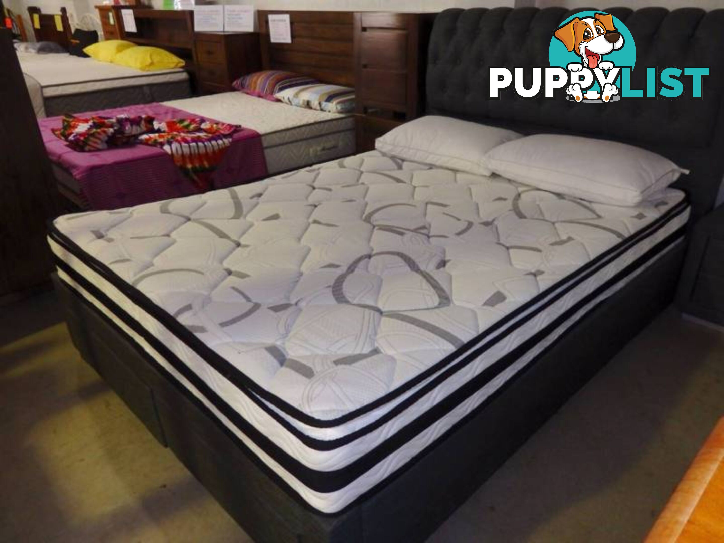 NEW Mattress Queen Gel Pillow Top $349. RENT KEEP OPTION.