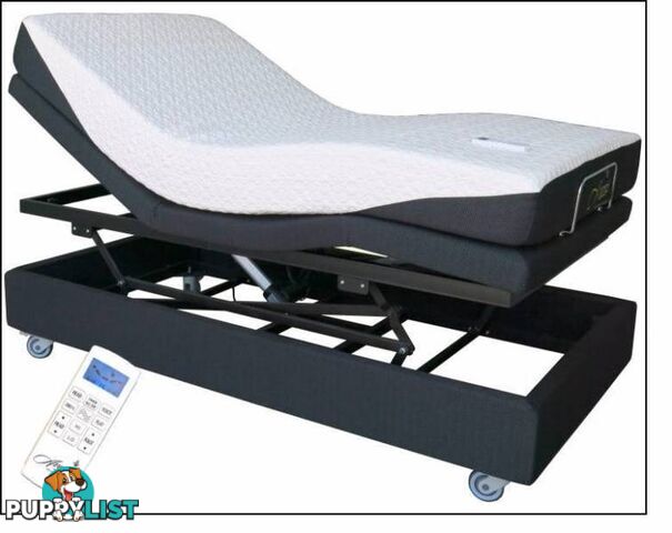 NEW ELECTRIC LIFT BED REMOTE+MASSAGE+MATTRESS. RENT $32.85PW