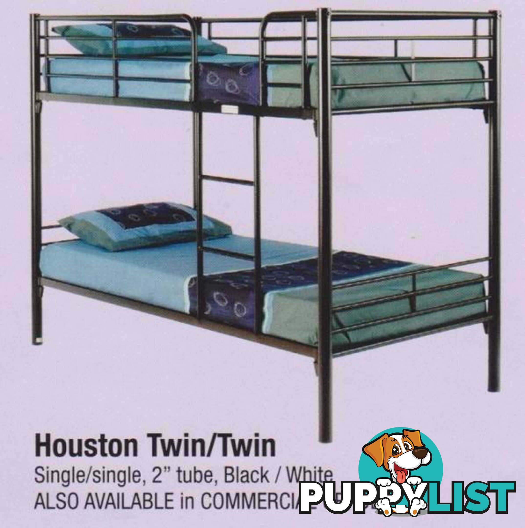 NEW BUNKS DOUBLE BOTTOM SINGLE TOP. RENT KEEP $5.80PW