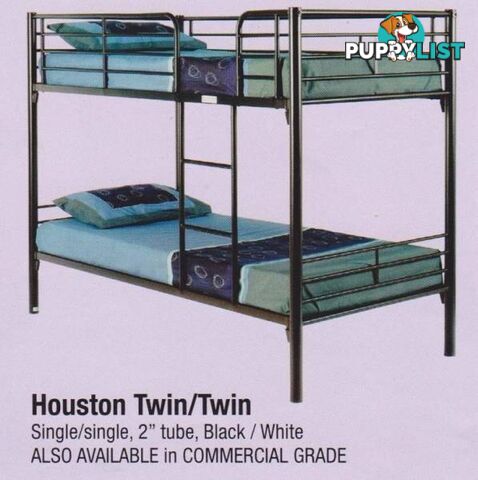 NEW BUNKS DOUBLE BOTTOM SINGLE TOP. RENT KEEP $5.80PW