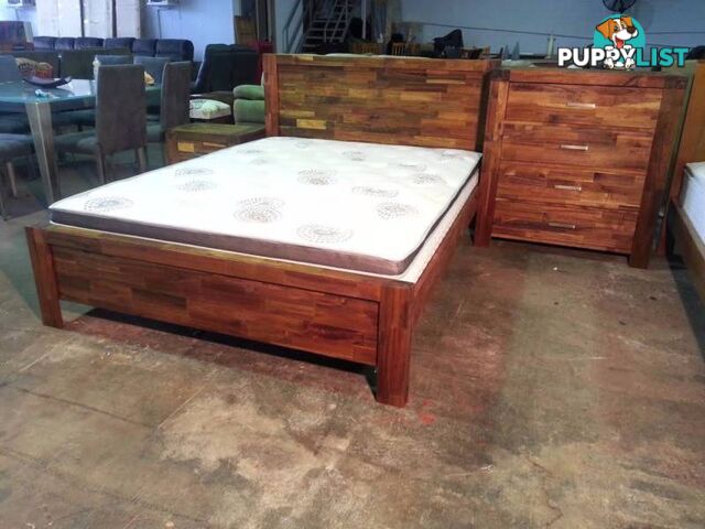 NEW BED Queen HARDWOOD King, Double.Suite Available. RENT $4.70PW