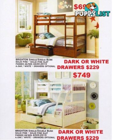 New Furniture, Bedding and Electrical Warehouse Direct $50% OFF