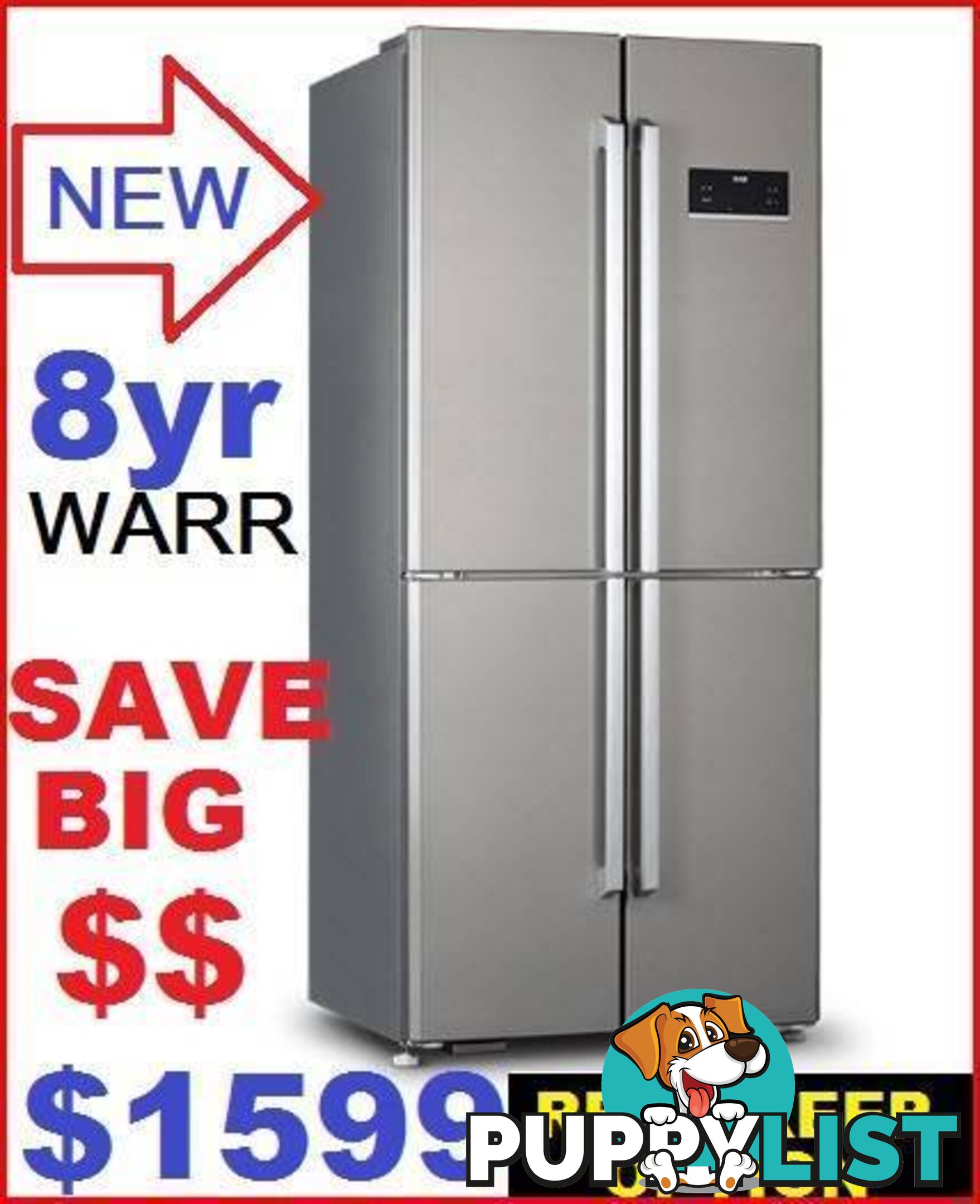 FRIDGES, FREEZERS, TV'S. ALL New In Boxes. Warranty. SAVE 30% OFF