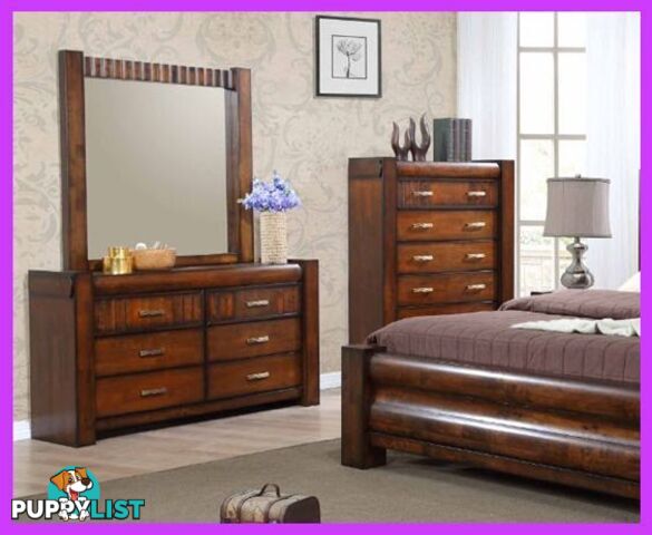 New Queen Bed Hardwood $1199. King Bed $1399. RENT KEEP $16 PW