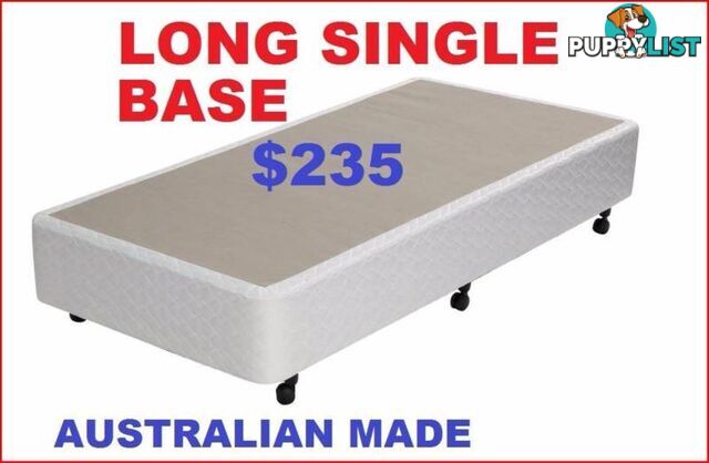 NEW BED BASE KING, QUEEN, DOUBLE, KING SINGLE, SINGLE