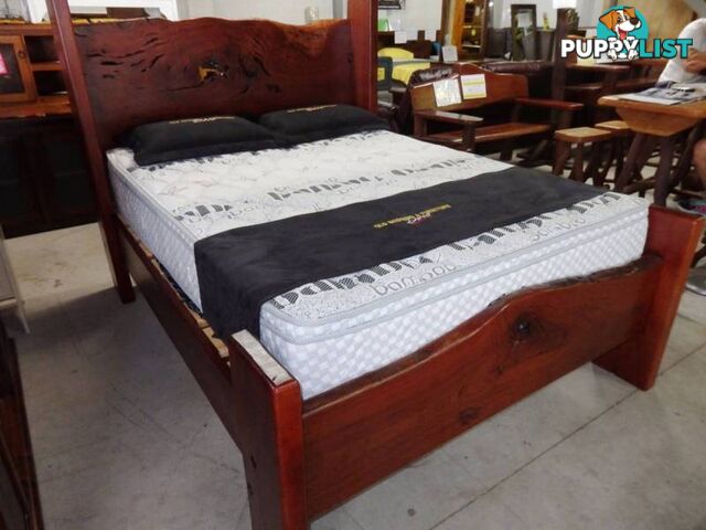 New Queen Bed Hand Made Australian Blue Gum. RENT $29.40 PW