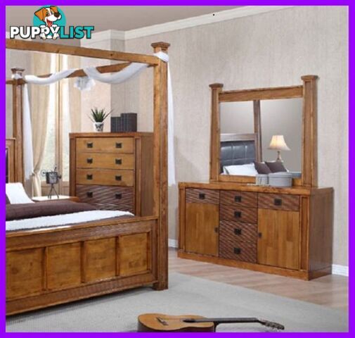 New Queen Canopy Bed Hardwood 4 Poster $1699. King $1799.