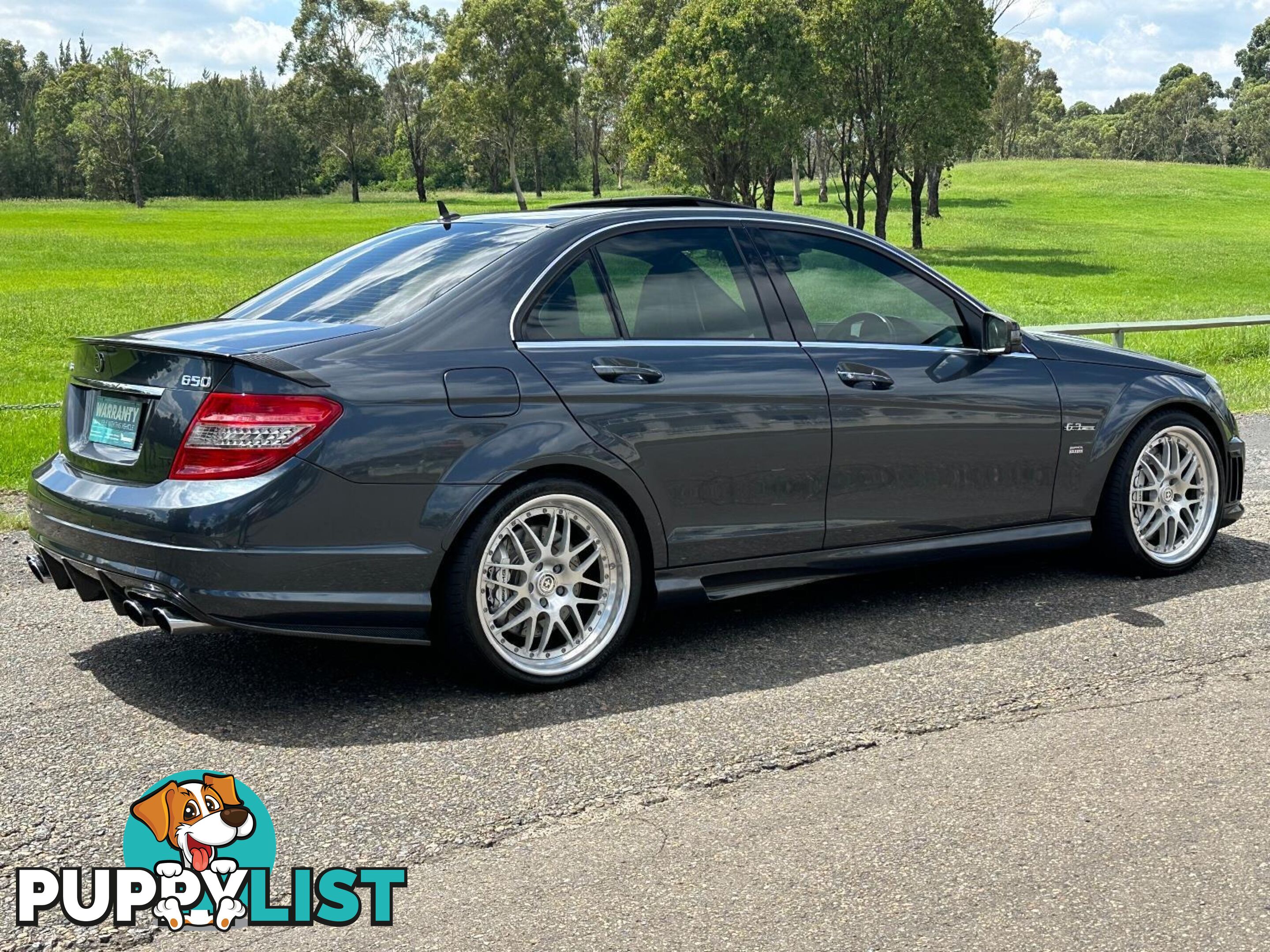 2008 MERCEDES-BENZ C63 AMG W204 4D SEDAN