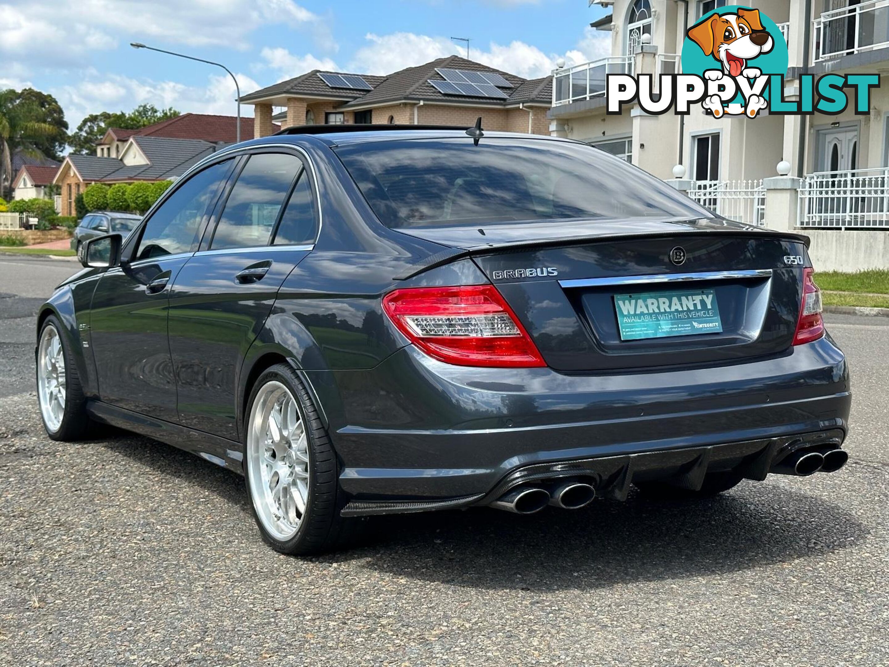 2008 MERCEDES-BENZ C63 AMG W204 4D SEDAN