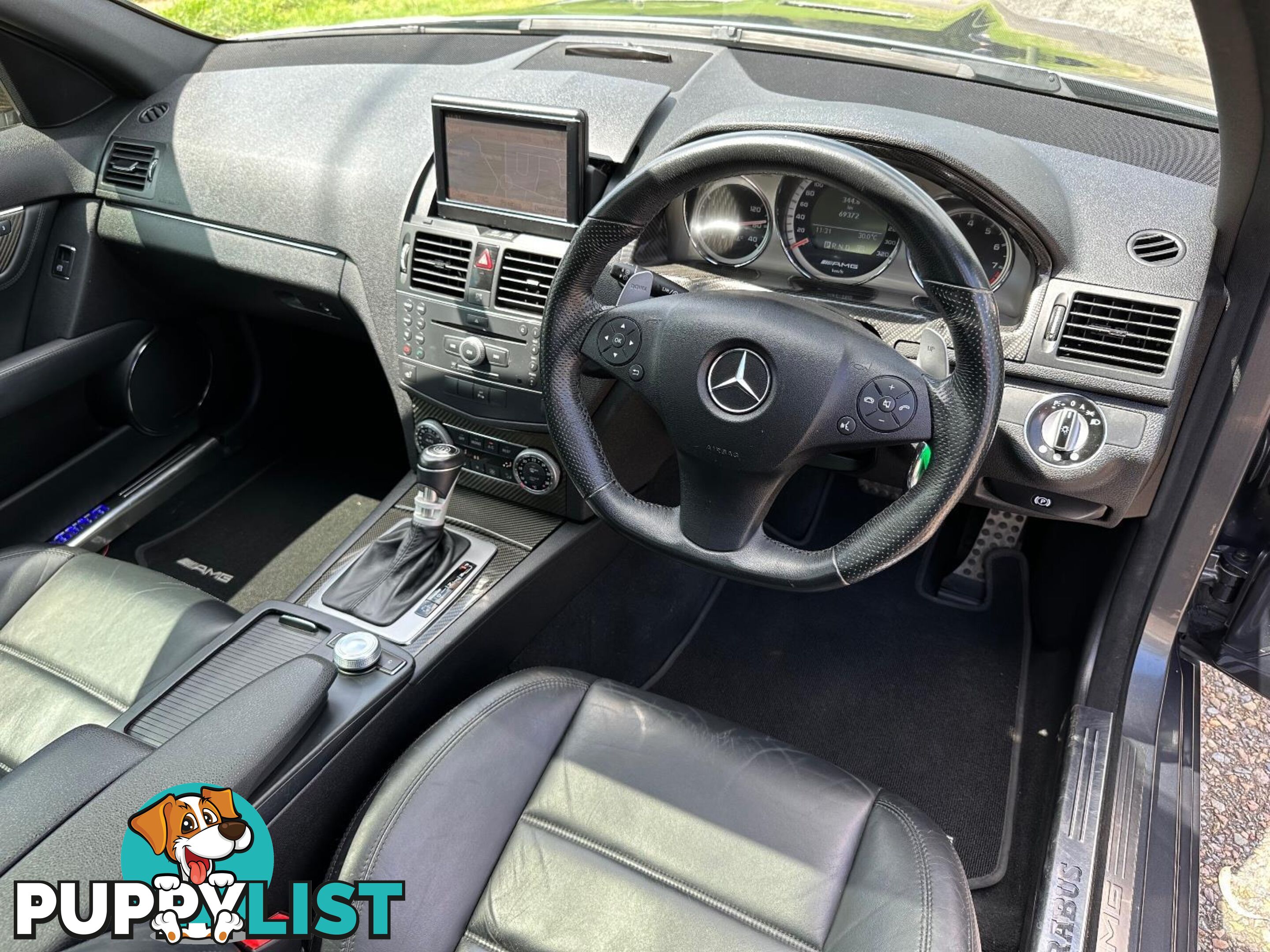 2008 MERCEDES-BENZ C63 AMG W204 4D SEDAN