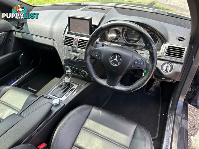 2008 MERCEDES-BENZ C63 AMG W204 4D SEDAN