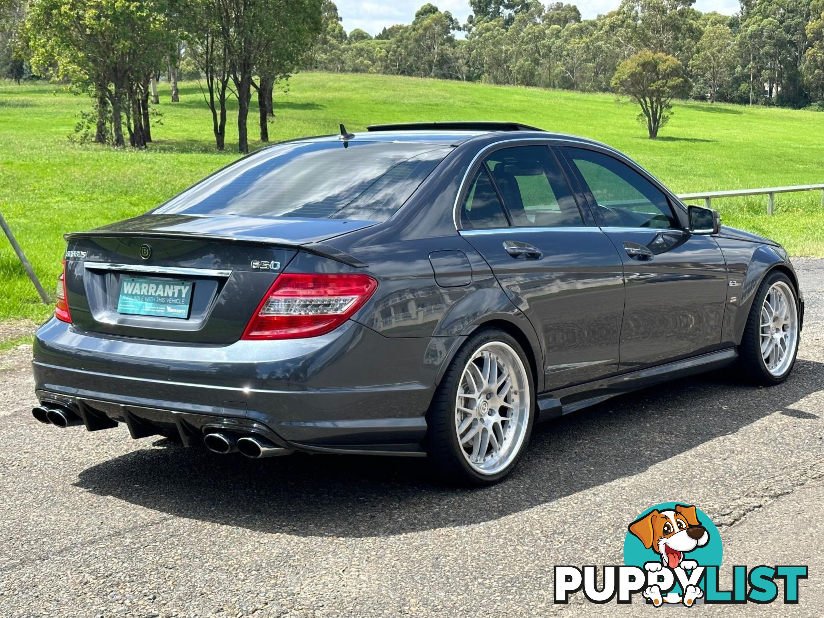 2008 MERCEDES-BENZ C63 AMG W204 4D SEDAN