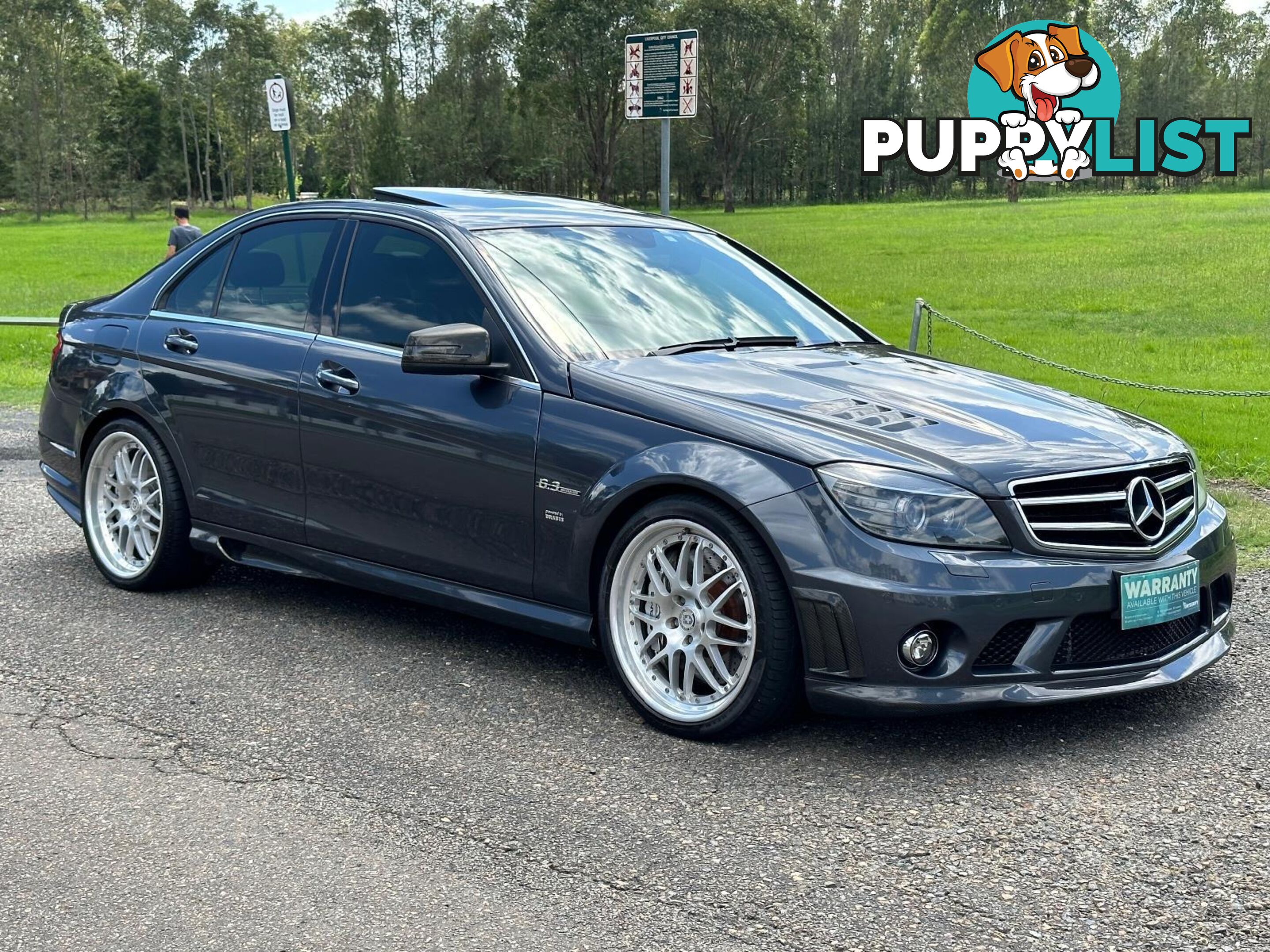 2008 MERCEDES-BENZ C63 AMG W204 4D SEDAN