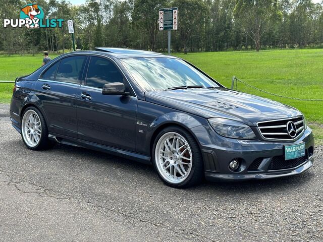 2008 MERCEDES-BENZ C63 AMG W204 4D SEDAN