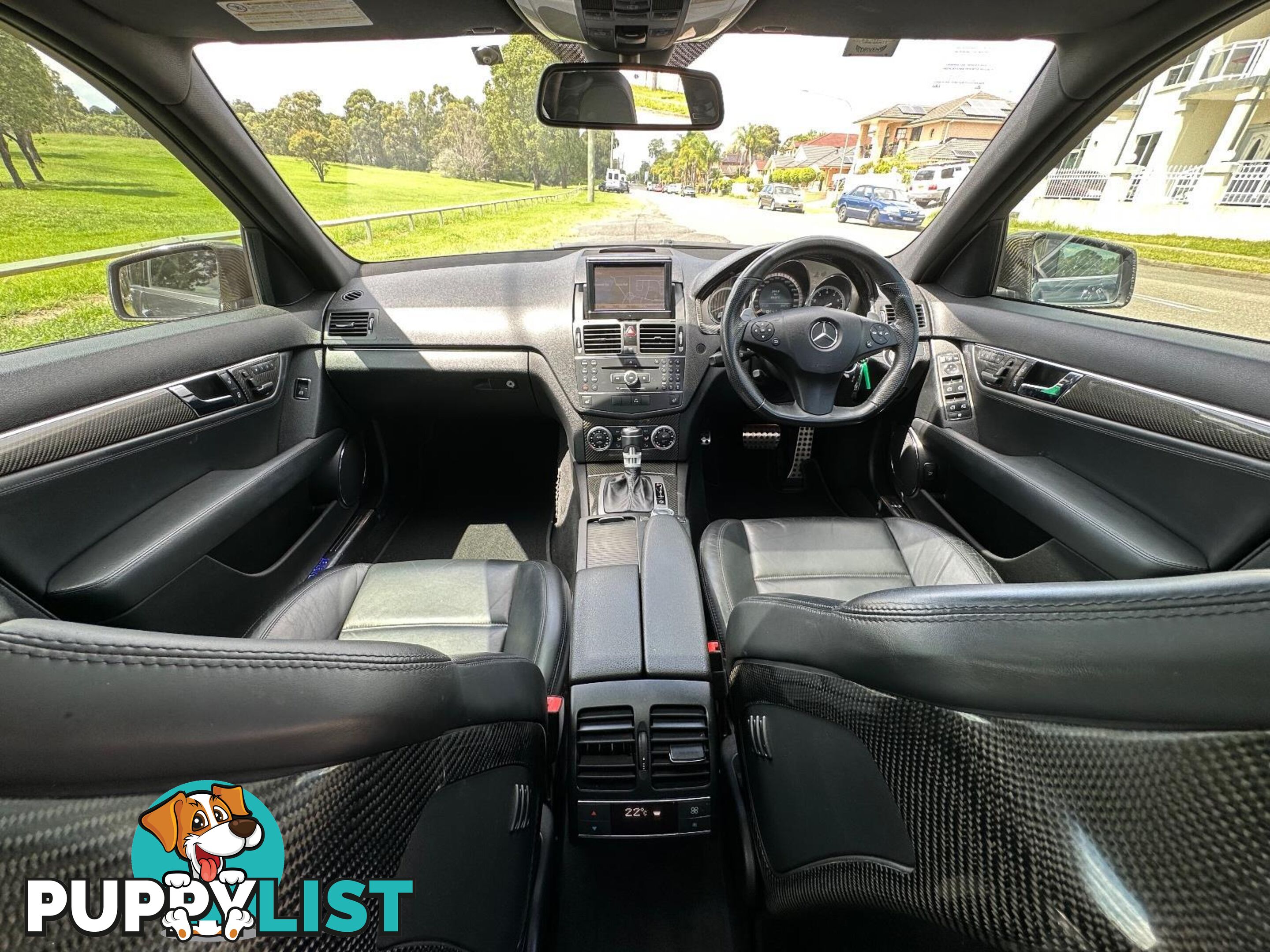 2008 MERCEDES-BENZ C63 AMG W204 4D SEDAN