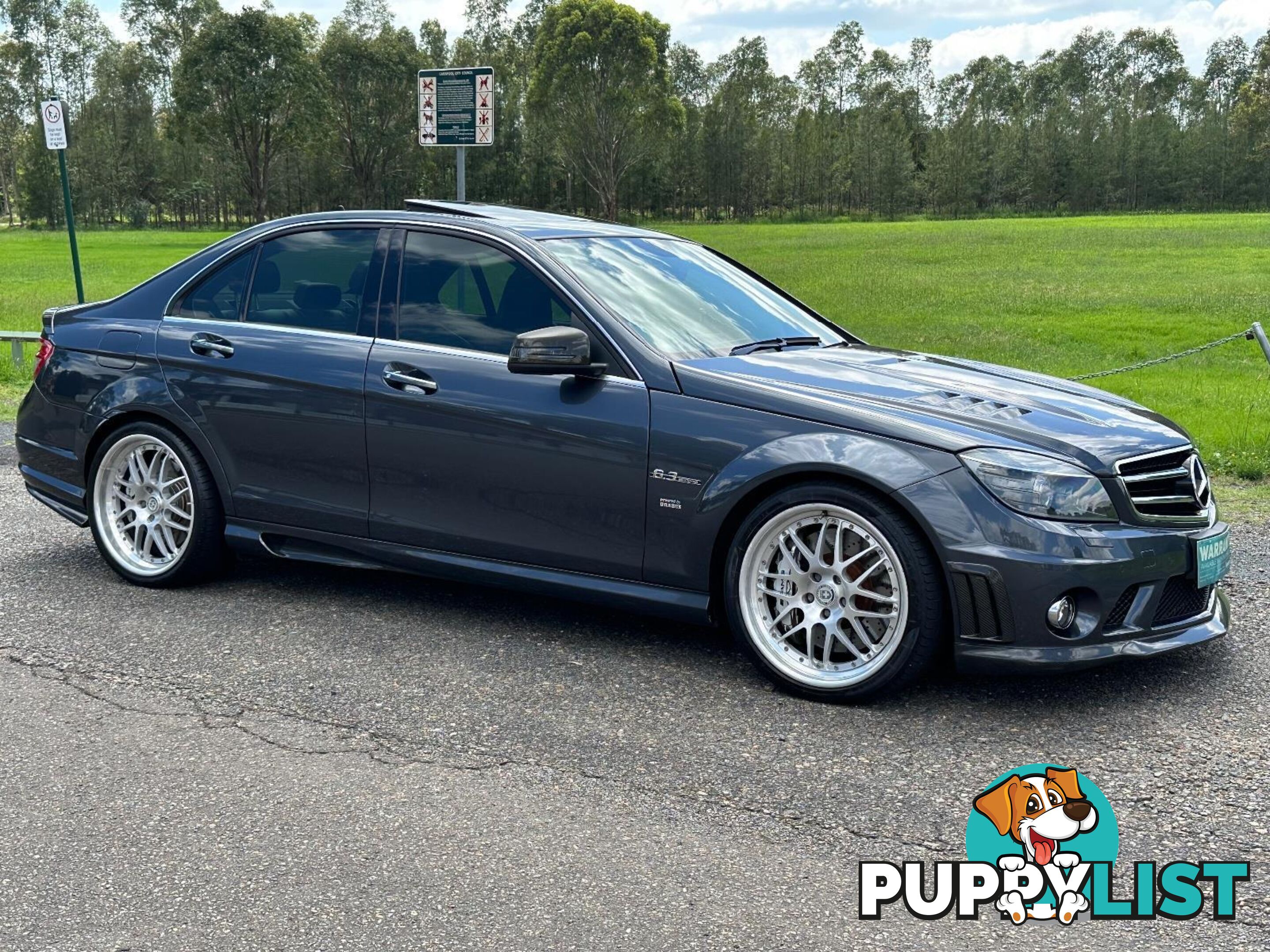 2008 MERCEDES-BENZ C63 AMG W204 4D SEDAN
