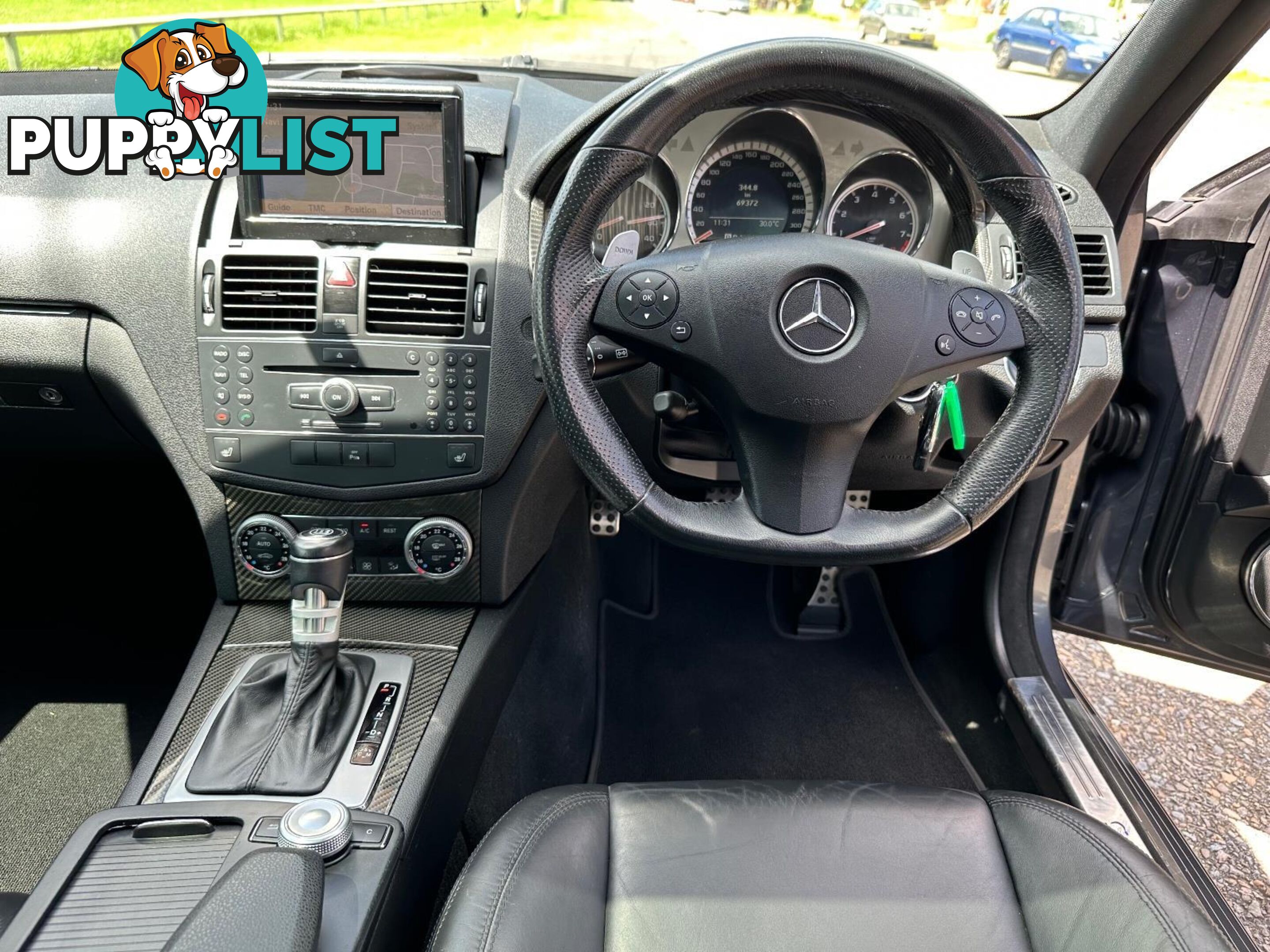 2008 MERCEDES-BENZ C63 AMG W204 4D SEDAN