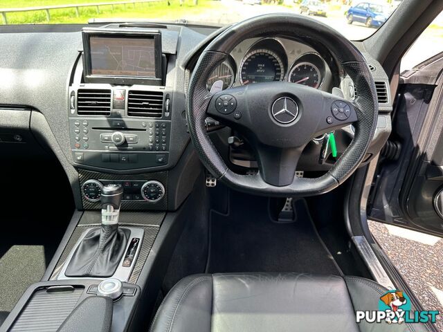 2008 MERCEDES-BENZ C63 AMG W204 4D SEDAN