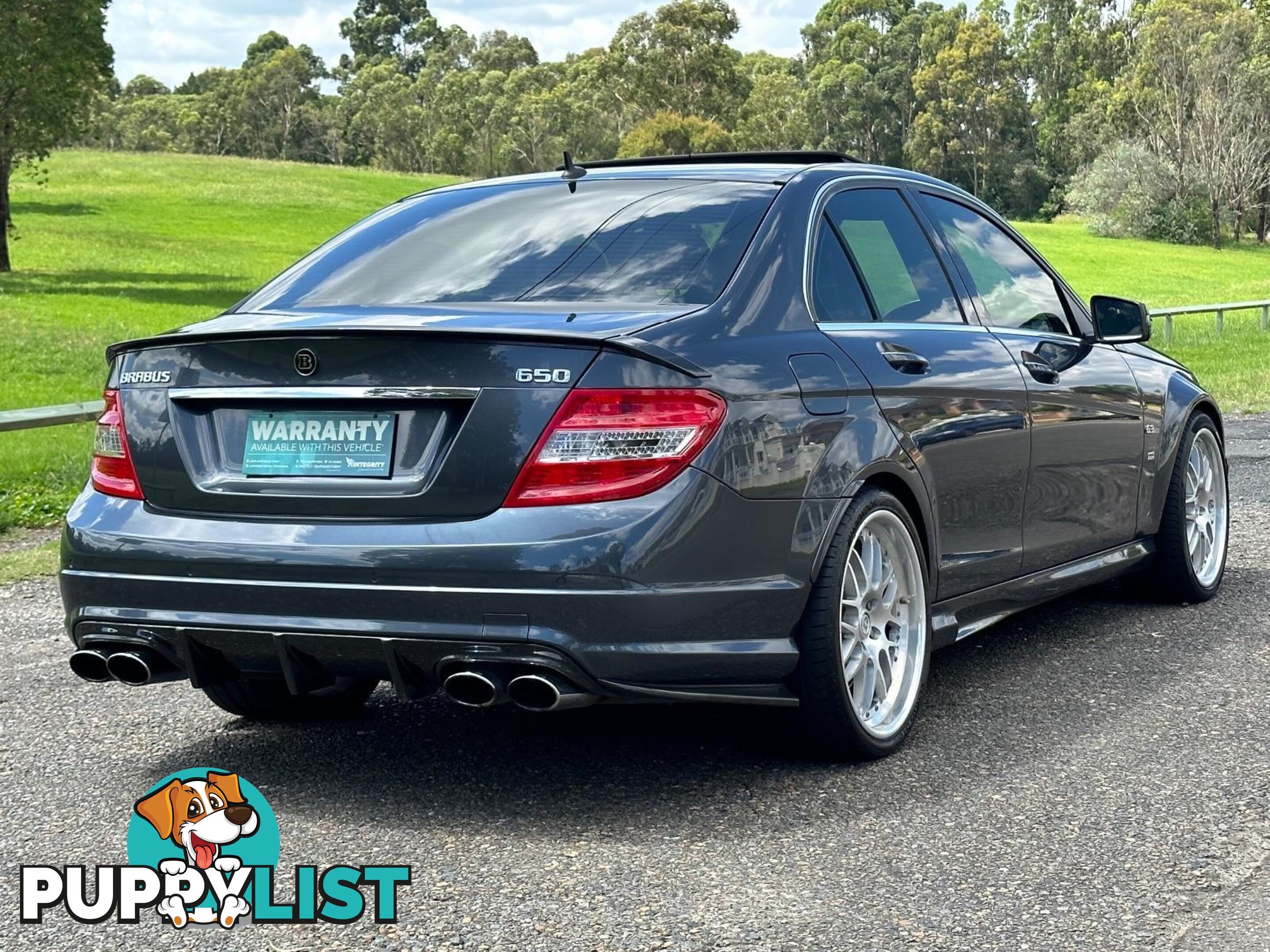 2008 MERCEDES-BENZ C63 AMG W204 4D SEDAN