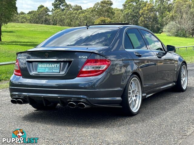 2008 MERCEDES-BENZ C63 AMG W204 4D SEDAN