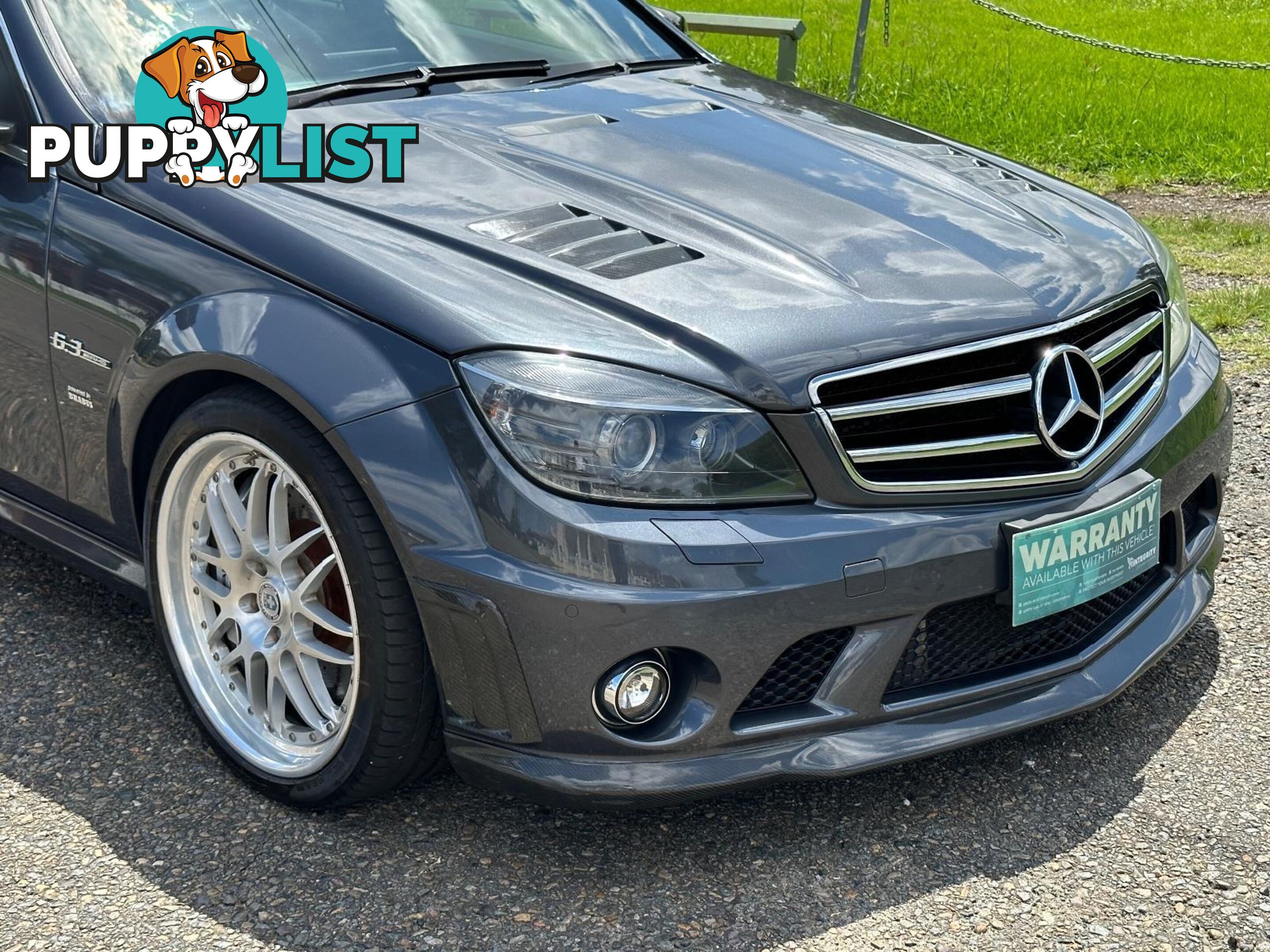 2008 MERCEDES-BENZ C63 AMG W204 4D SEDAN