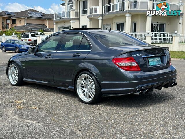 2008 MERCEDES-BENZ C63 AMG W204 4D SEDAN