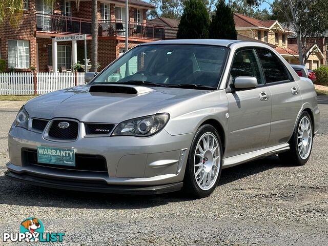 2005 SUBARU IMPREZA WRX STi MY06 4D SEDAN